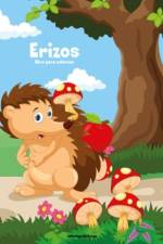 Erizos libro para colorear 1 af Nick Snels
