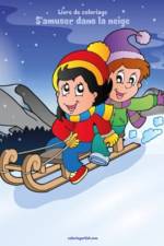 Livre de coloriage S'amuser dans la neige 1 af Nick Snels