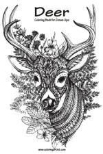 Deer Coloring Book for Grown-Ups 1 af Nick Snels