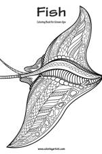 Fish Coloring Book for Grown-Ups 1 af Nick Snels