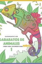 Garabatos de animales libro para colorear para ninos 1 af Nick Snels