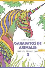 Garabatos de animales libro para colorear para ninos 2 af Nick Snels
