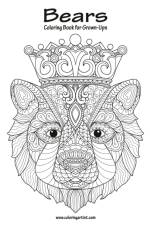 Bears Coloring Book for Grown-Ups 1 af Nick Snels
