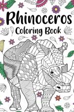 Rhinoceros Coloring Book af Paperland