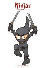 Ninjas Kleurboek 1 af Nick Snels