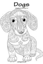 Dogs Coloring Book for Grown-Ups 1 & 2 af Nick Snels