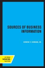 Sources of Business Information af Edwin T. Coman