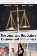 The Legal and Regulatory Environment of Business ISE af Marisa Pagnattaro