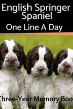 English Springer Spaniel - One Line a Day af Brightview Journals
