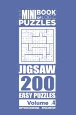 Mini Book of Logic Puzzles - Jigsaw 200 Easy (Volume 4) af Mykola Krylov