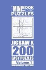 Mini Book of Logic Puzzles - Jigsaw X 200 Easy (Volume 1) af Mykola Krylov