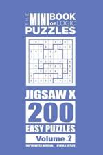 Mini Book of Logic Puzzles - Jigsaw X 200 Easy (Volume 2) af Mykola Krylov