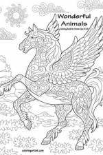 Wonderful Animals Coloring Book for Grown-Ups 3 & 4 af Nick Snels