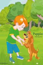 Puppies Coloring Book af Nick Snels