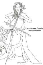 Vertraumte Doodles Malbuch fur Erwachsene 6 af Nick Snels