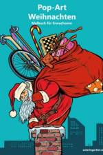 Malbuch mit Pop-Art Weihnachten fur Erwachsene 1 af Nick Snels