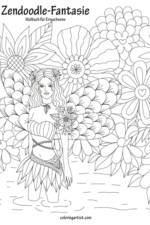Malbuch mit Zendoodle-Fantasie fur Erwachsene 1 af Nick Snels