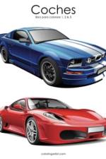 Coches libro para colorear 1, 2 & 3 af Nick Snels