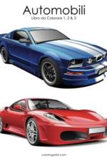 Automobili Libro da Colorare 1, 2 & 3 af Nick Snels