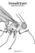 Insektenmalbuch fur Erwachsene 2 af Nick Snels
