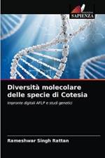 Diversita molecolare delle specie di Cotesia af Rameshwar Singh Rattan