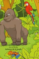 Livre de coloriage Animaux de la jungle 1 af Nick Snels