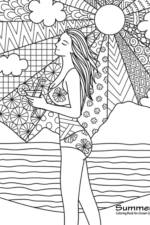 Summer Coloring Book for Grown-Ups 1 af Nick Snels