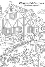 Wonderful Animals Coloring Book for Grown-Ups 3 af Nick Snels
