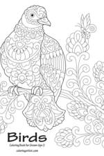 Birds Coloring Book for Grown-Ups 2 af Nick Snels