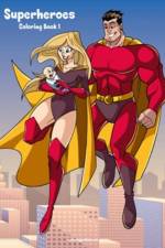Superheroes Coloring Book 1 af Nick Snels