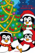 Livre de coloriage Animaux de Noel 1 & 2 af Nick Snels