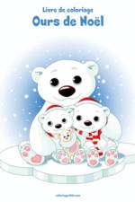 Livre de coloriage Ours de Noel 1 af Nick Snels