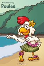 Livre de coloriage Poules 1 af Nick Snels