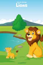 Livre de coloriage Lions 1 & 2 af Nick Snels