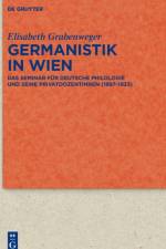 Germanistik in Wien af Grabenweger Elisabeth Grabenweger