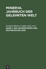 Die Universitaten Und Hochschulen Usw.
