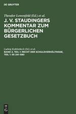 Recht der Schuldverhaltnisse, Teil 1