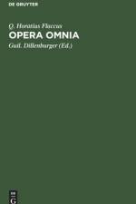 Opera Omnia af Q Horatius Flaccus