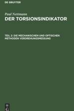 Die mechanischen und optischen Methoden Verdrehungsmessung af Nettmann Paul Nettmann