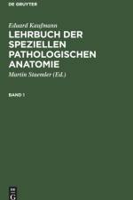 Lehrbuch der speziellen pathologischen Anatomie Lehrbuch der speziellen pathologischen Anatomie