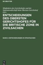 Entscheidungen in Strafsachen