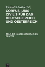 Die handelsrechtlichen Gesetze