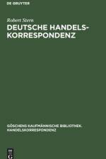 Deutsche Handelskorrespondenz af Stern Robert Stern
