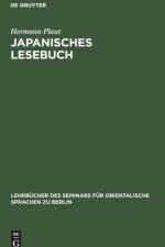 Japanisches Lesebuch af Plaut Hermann Plaut