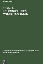 Lehrbuch des Oshikuanjama af Brincker P. H. Brincker