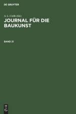 Journal fur die Baukunst Journal fur die Baukunst