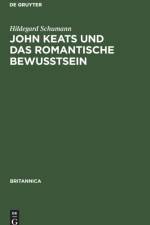 John Keats und das romantische Bewutsein af Schumann Hildegard Schumann