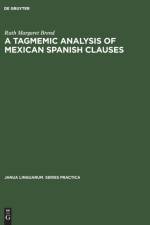 Tagmemic Analysis of Mexican Spanish Clauses af Ruth Margaret Brend