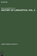 History of Linguistics, Vol. 2
