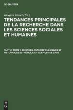 Sciences Anthropologiques Et Historiques Esthetique Et Sciences de l'Art